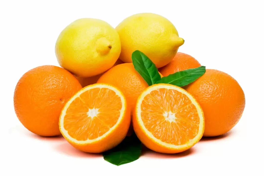 лімон і апельсін для патэнцыі